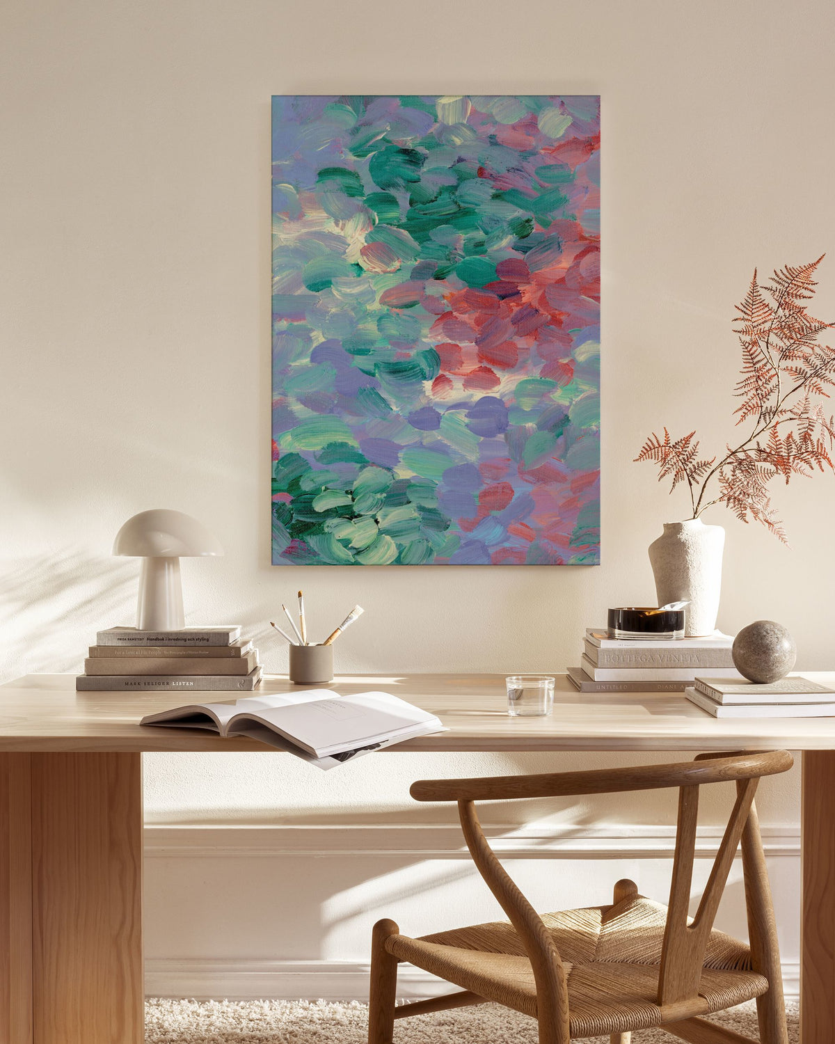 Chromatic Reverie No2 Canvas print
