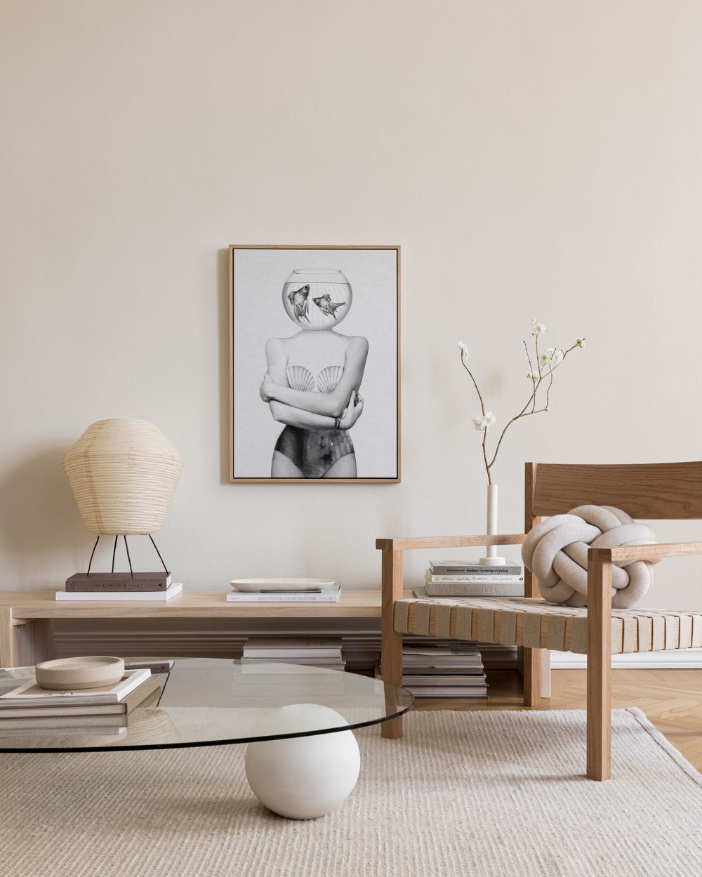 Fish Bowl Canvas print