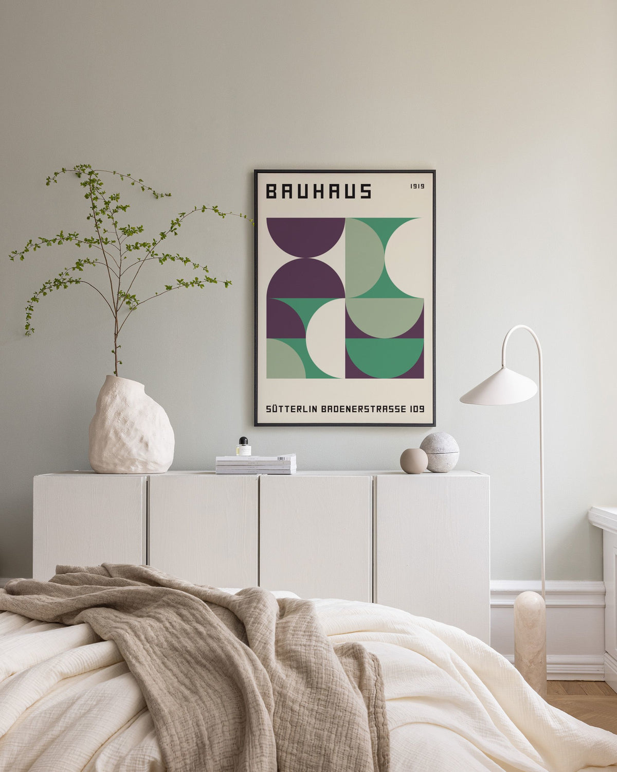 Bauhaus Sutterlin Canvas print