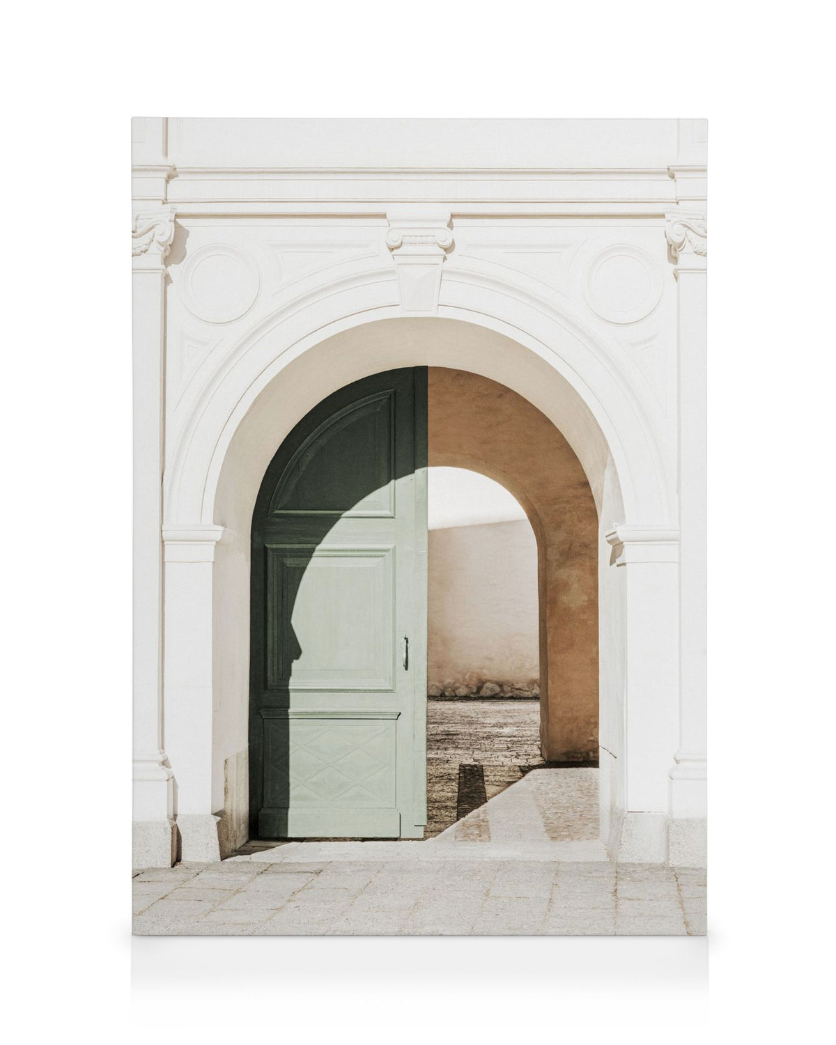 The Green Door Canvas print