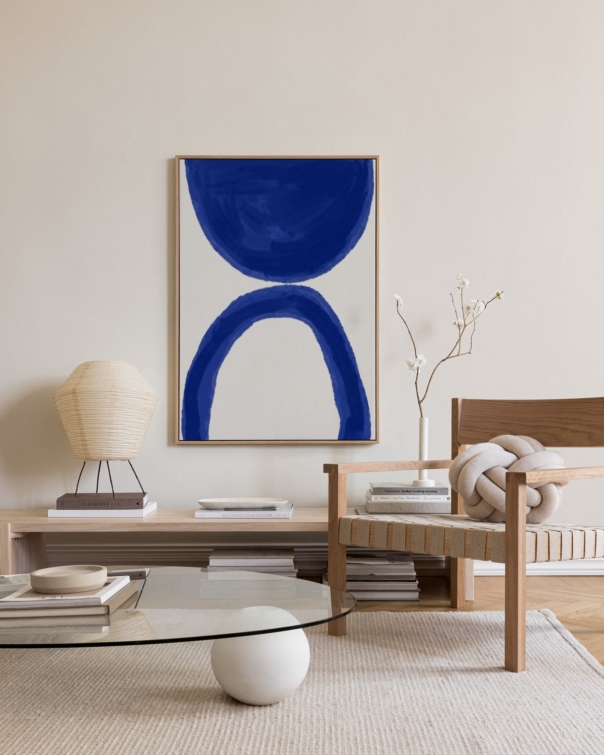 Un Po' Di Blu No1 Canvas print