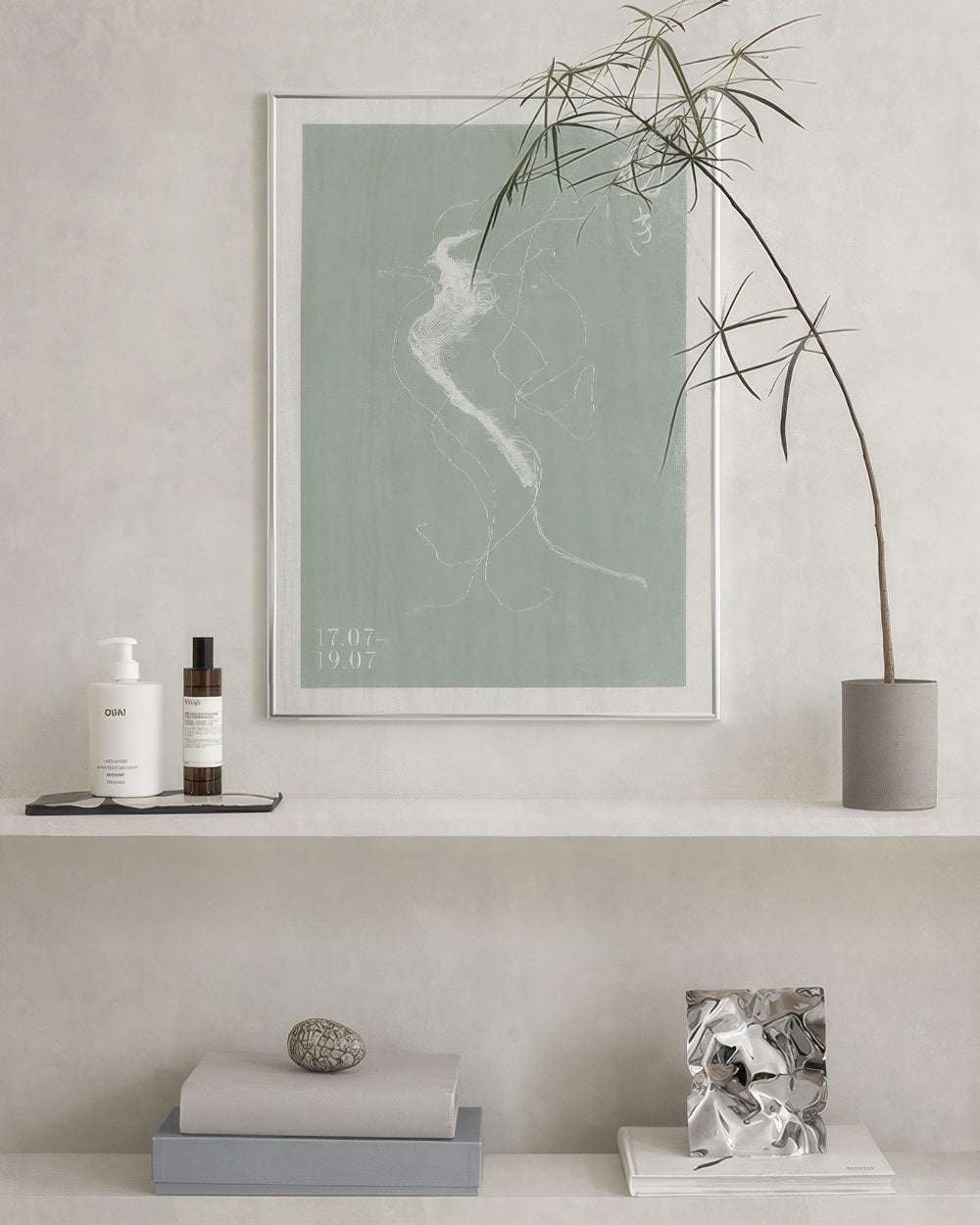 Japandi Simplicity Print