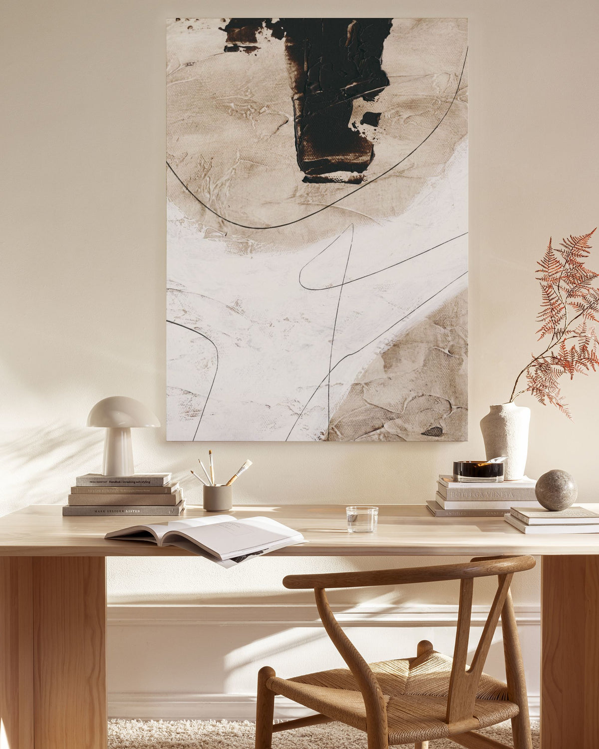 Raw Expression No2 Canvas print