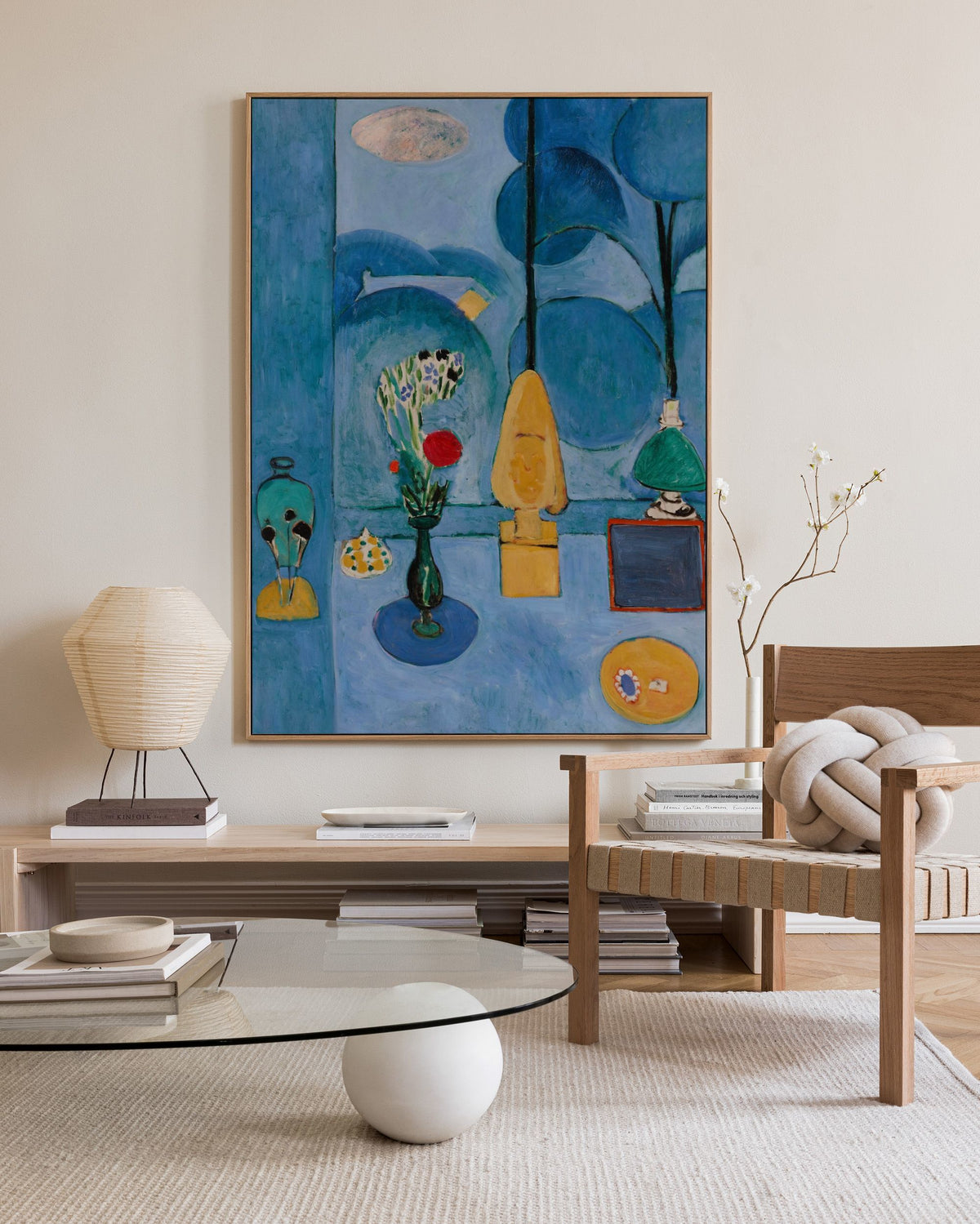 Matisse - The Blue Window Canvas print