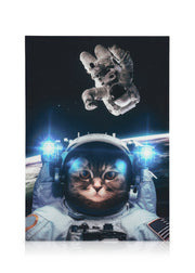 Cat in Space Canvas print
