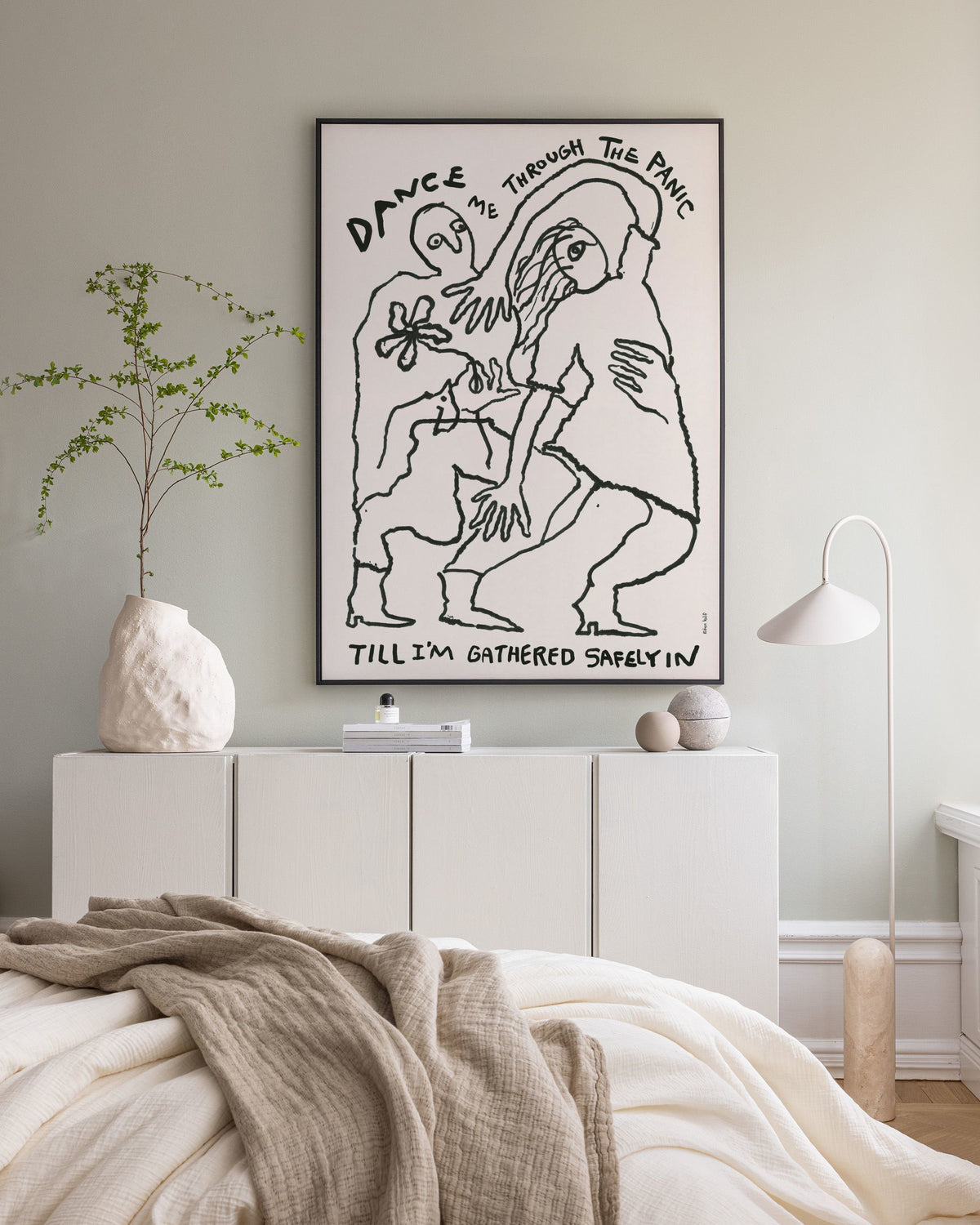 Eden Kalif - Dance Me to the End of Love Canvas print