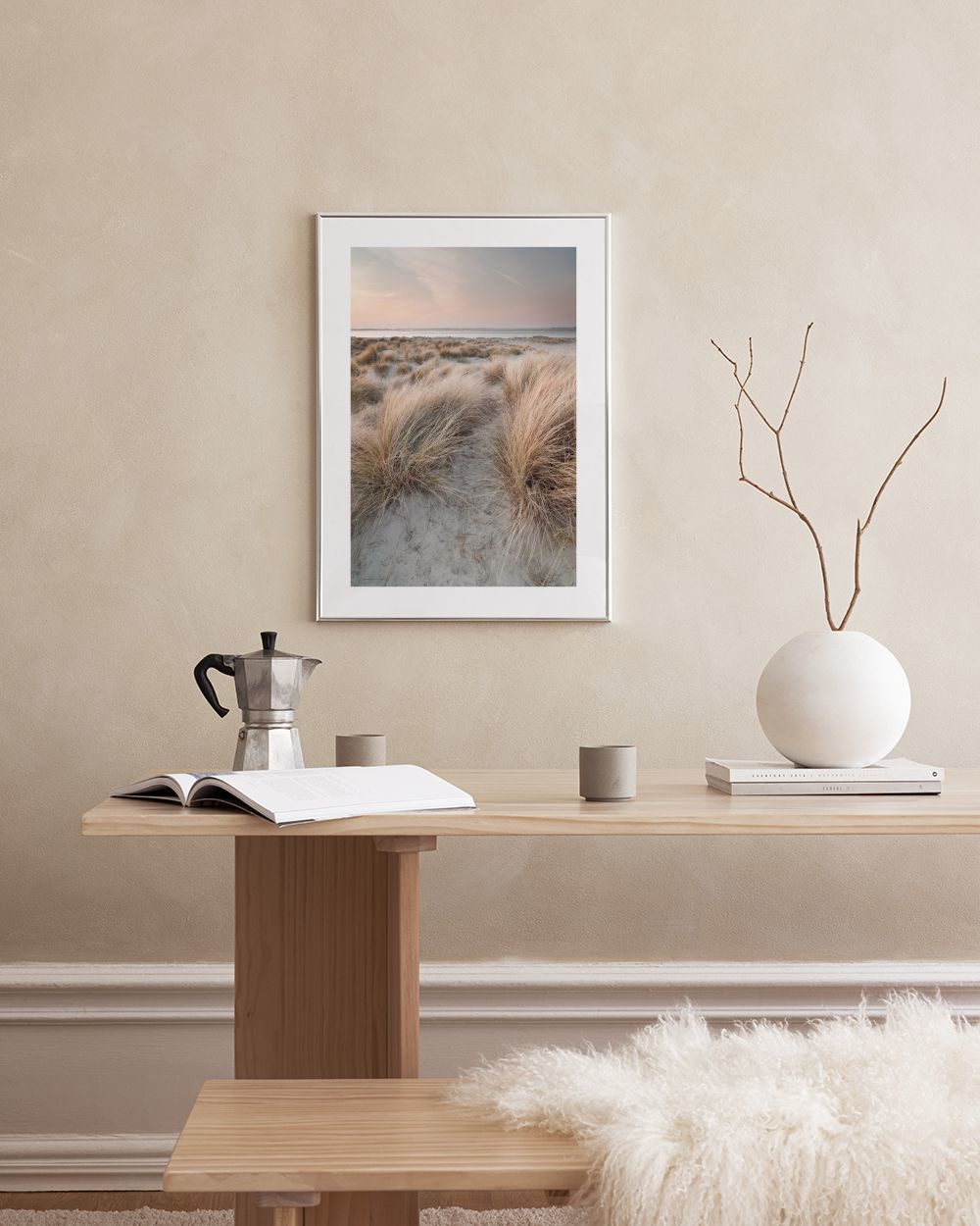 Calm Sand Dunes Print