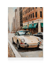 Beige Nostalgia Canvas print