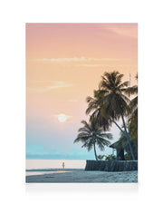 Pastel Sunrise Canvas print