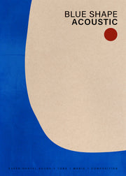Blue Shape Acoustic Print
