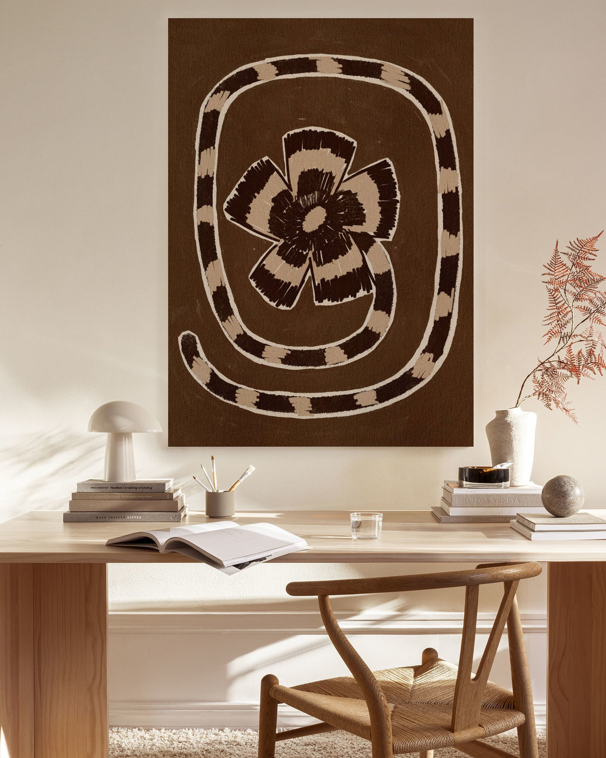 Shatha Al Dafai - Delicate Bloom 10 Canvas print