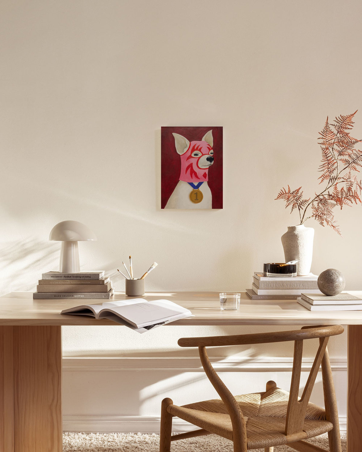 El Ganador Canvas print