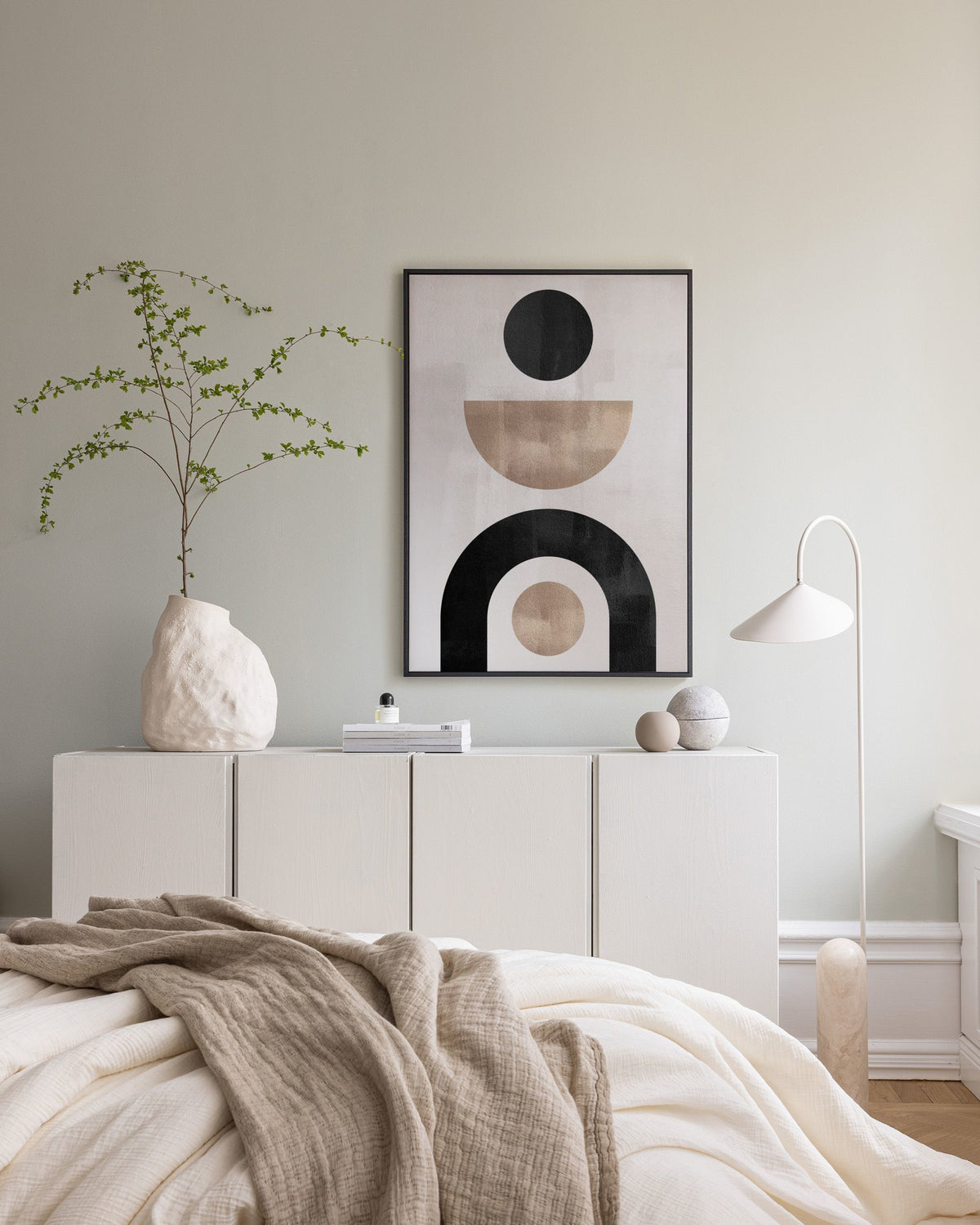 Berlin Shapes No1 Canvas print