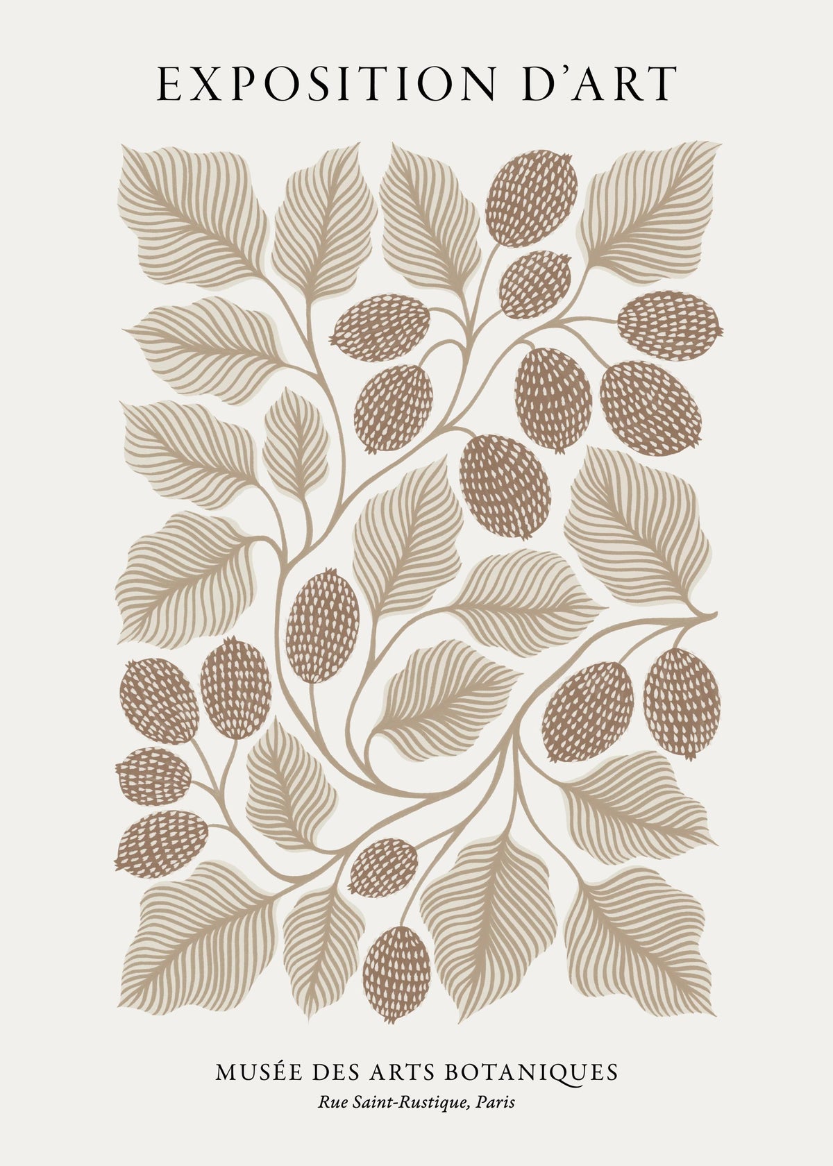 Arts Botaniques Print