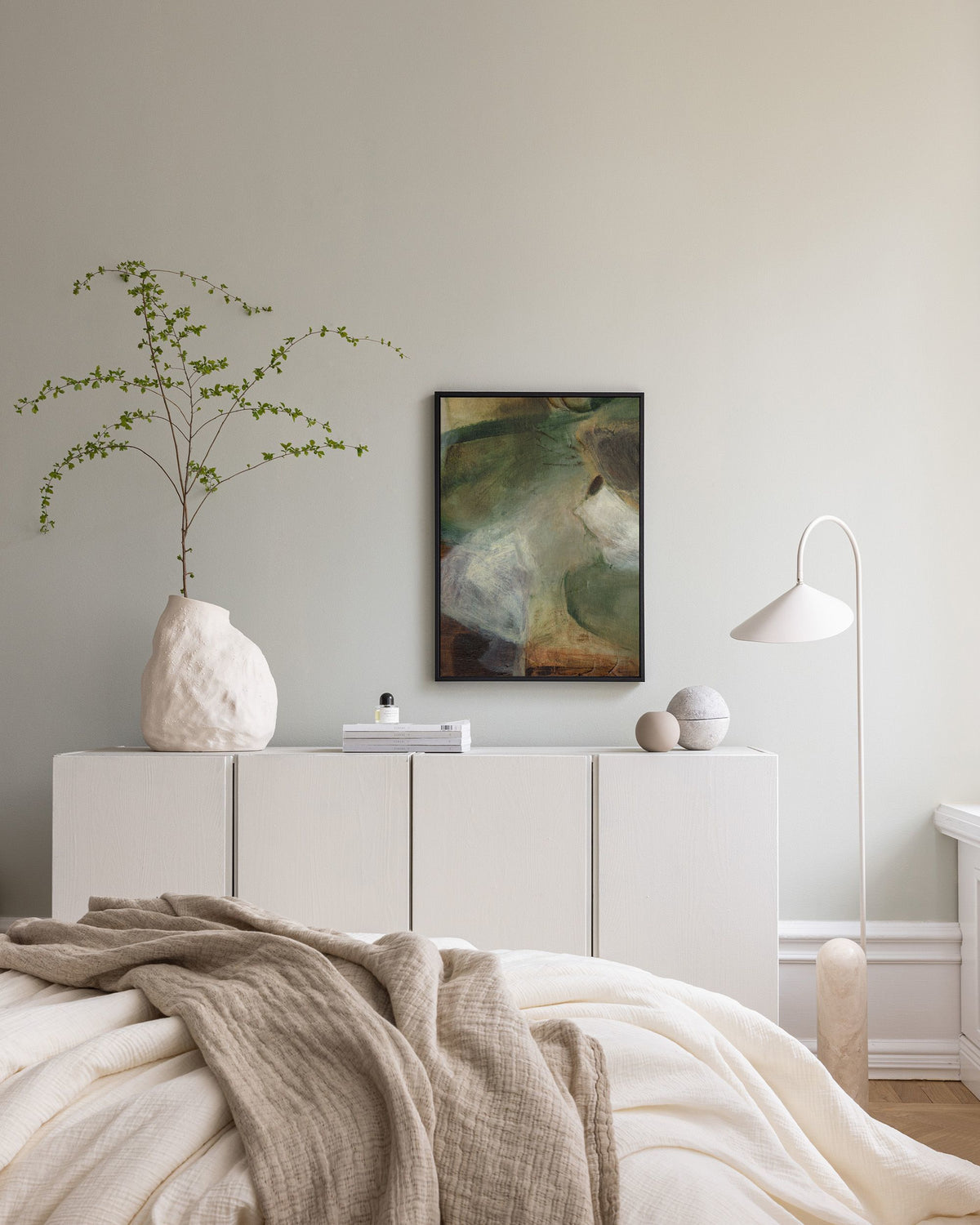 Earthy Layers No2 Canvas print