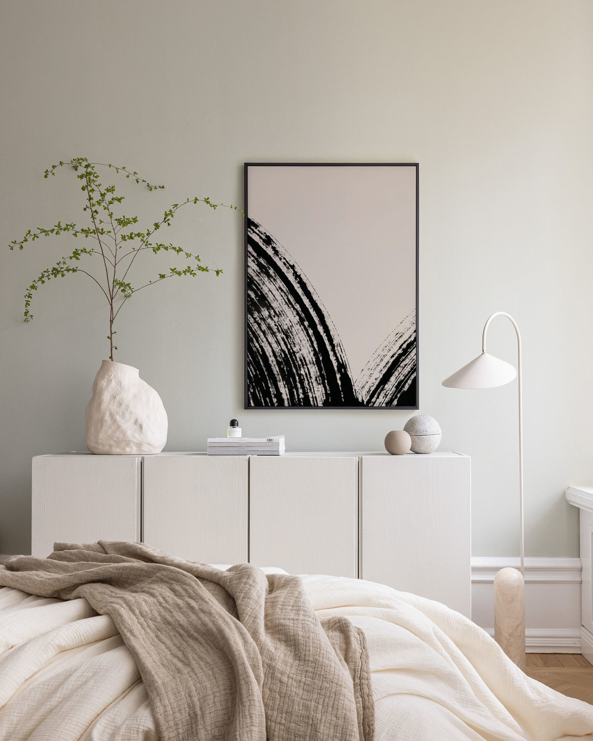 Zen Curves No2 Canvas print