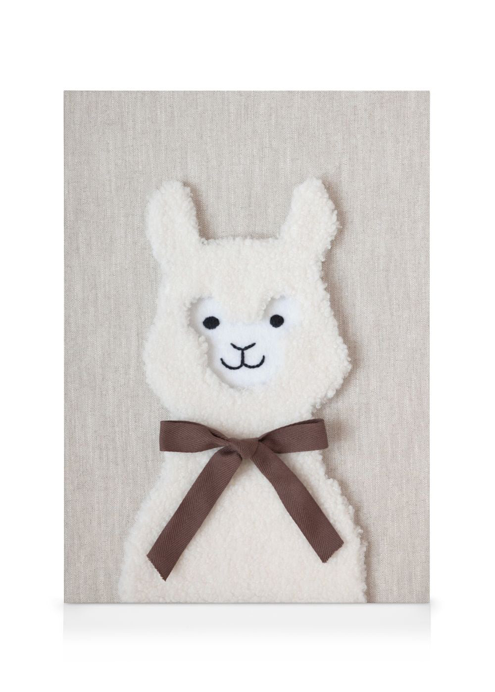 Furry Llama Canvas print