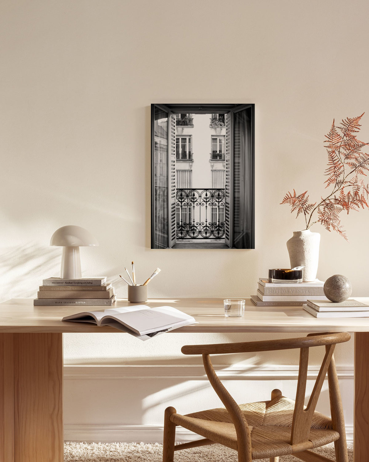 Parisian Balcony Canvas print