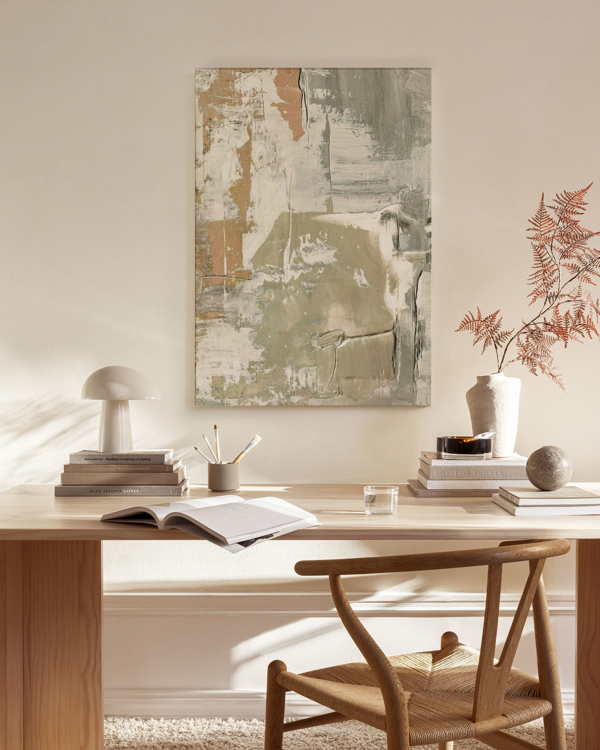 Raw Painting No2 Canvas print