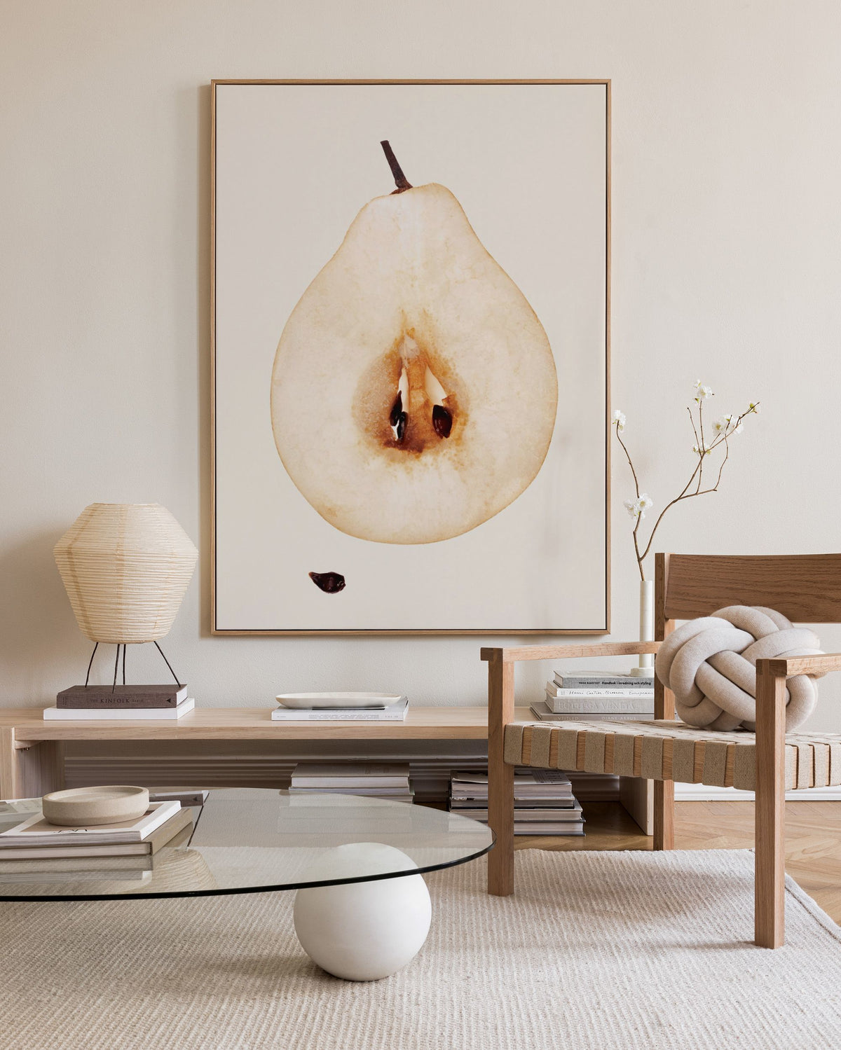 La Poire Canvas print