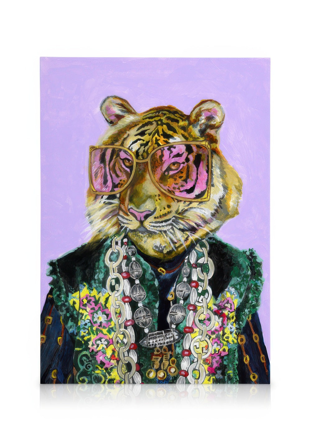 Heather Perry - Artsy Bengal Tiger Canvas print