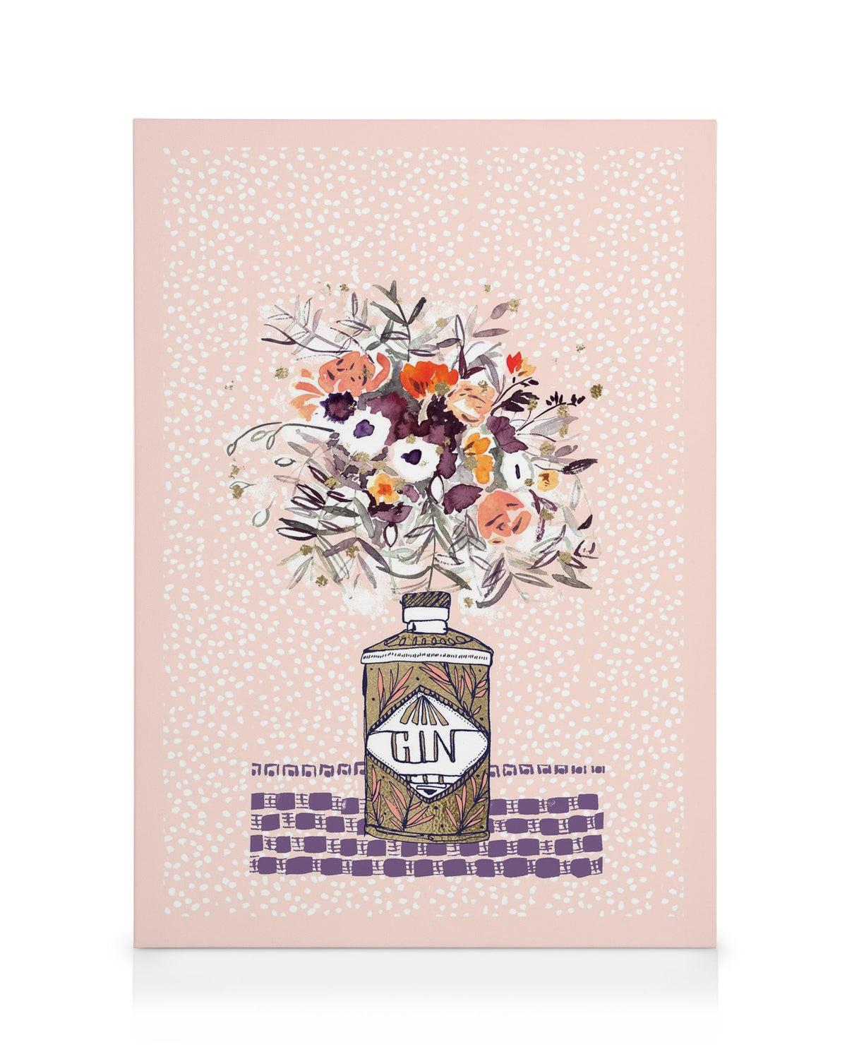 Gin In Bloom B Canvas print