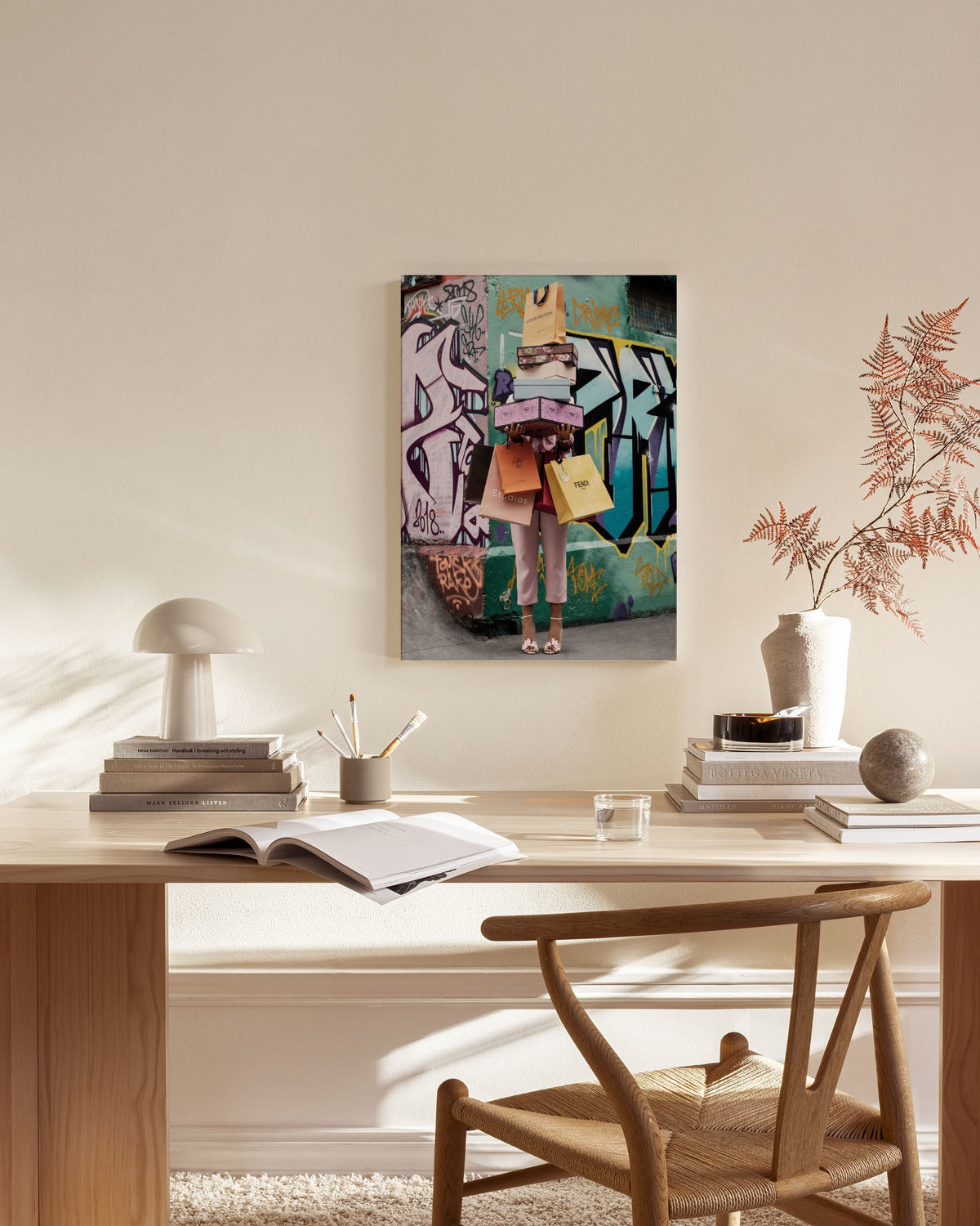 Shopping Spree Canvas print