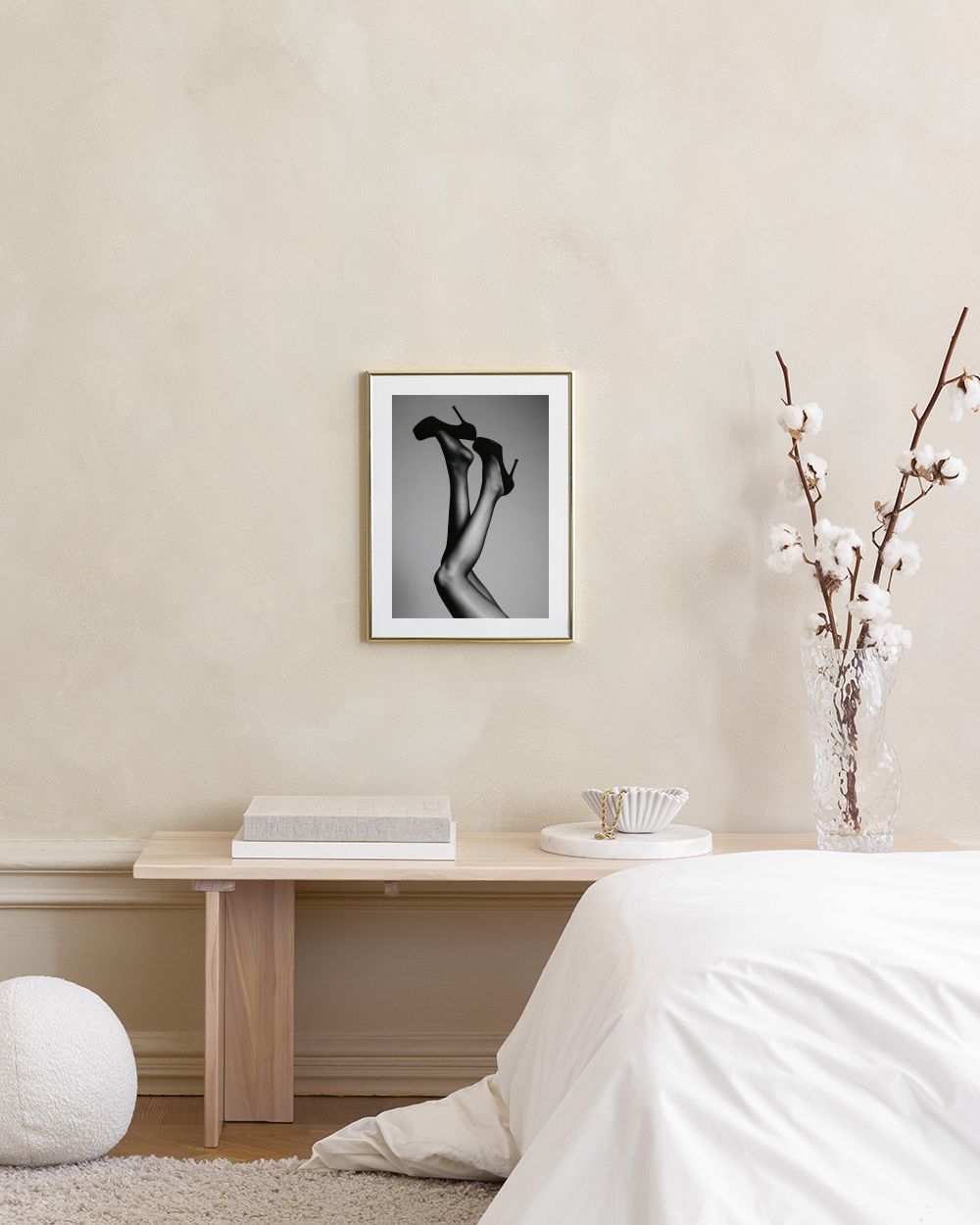 B&W Legs Print