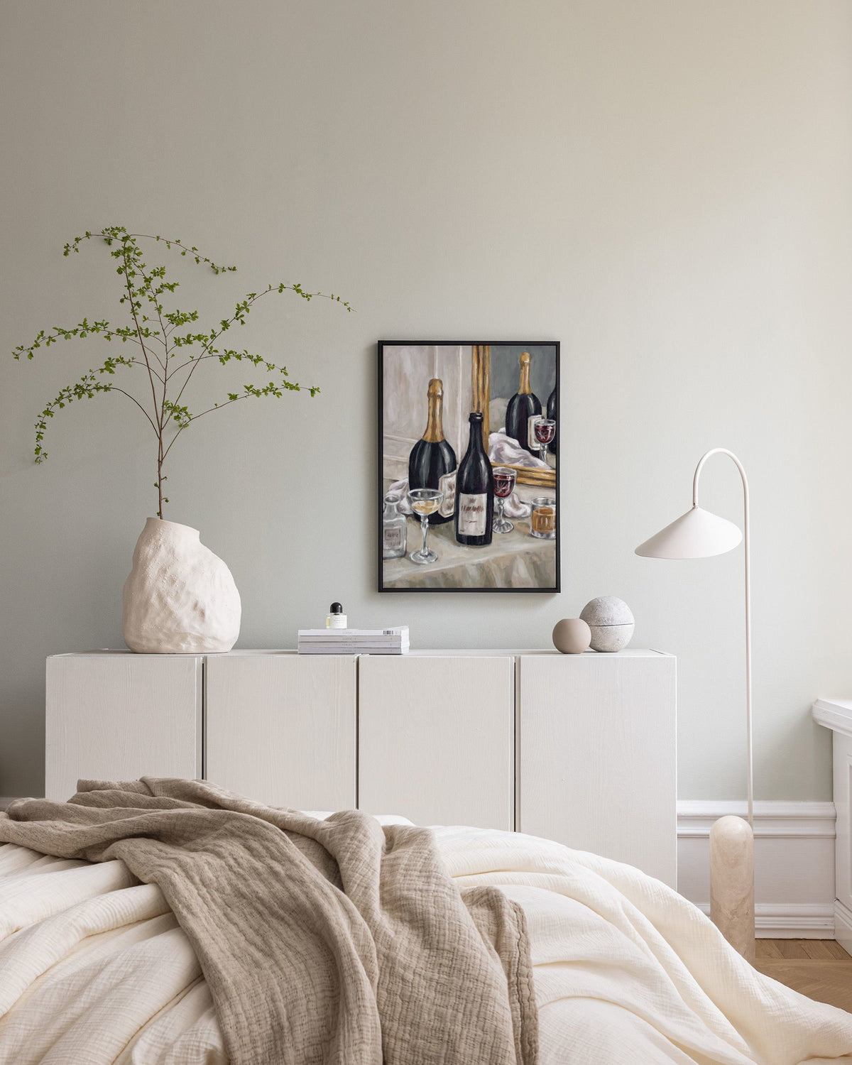 Midnight in Provence Canvas print
