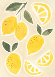 Sunny Lemons Print