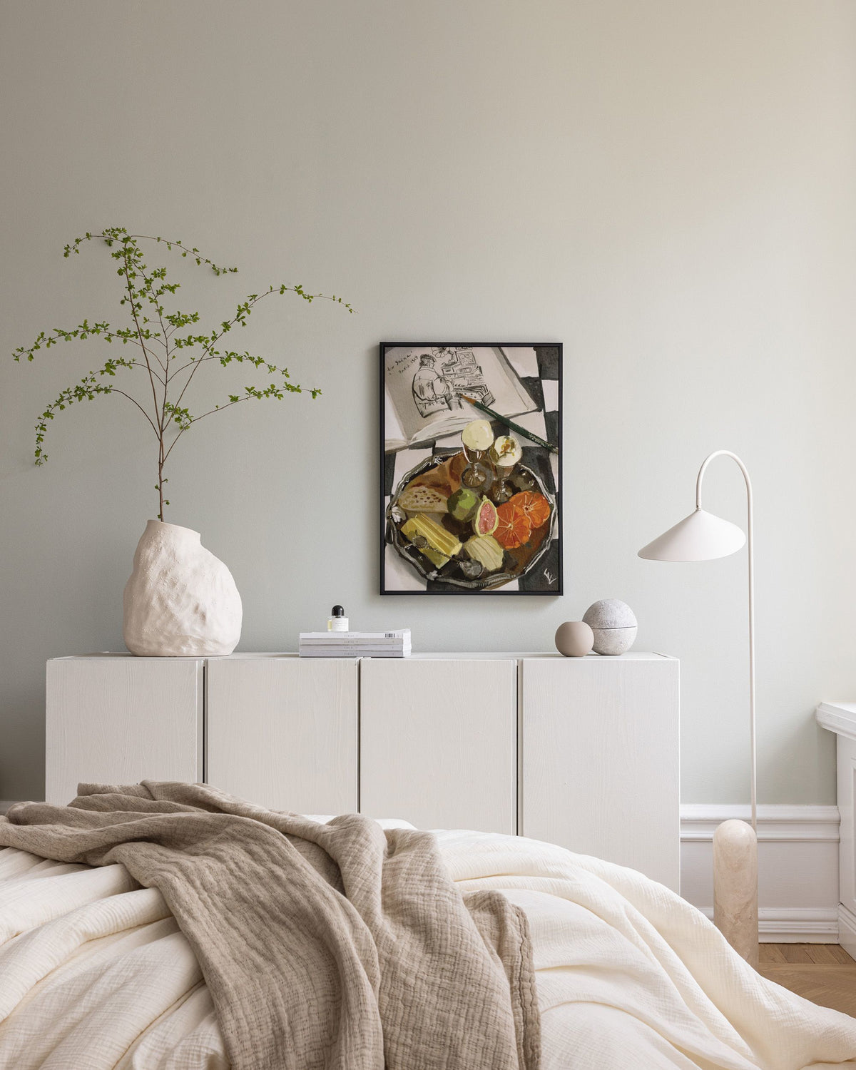 Ekaterina Zagorska - Parisian Breakfast Canvas print