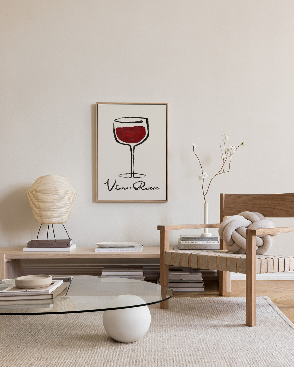 Vino Rosso Canvas print