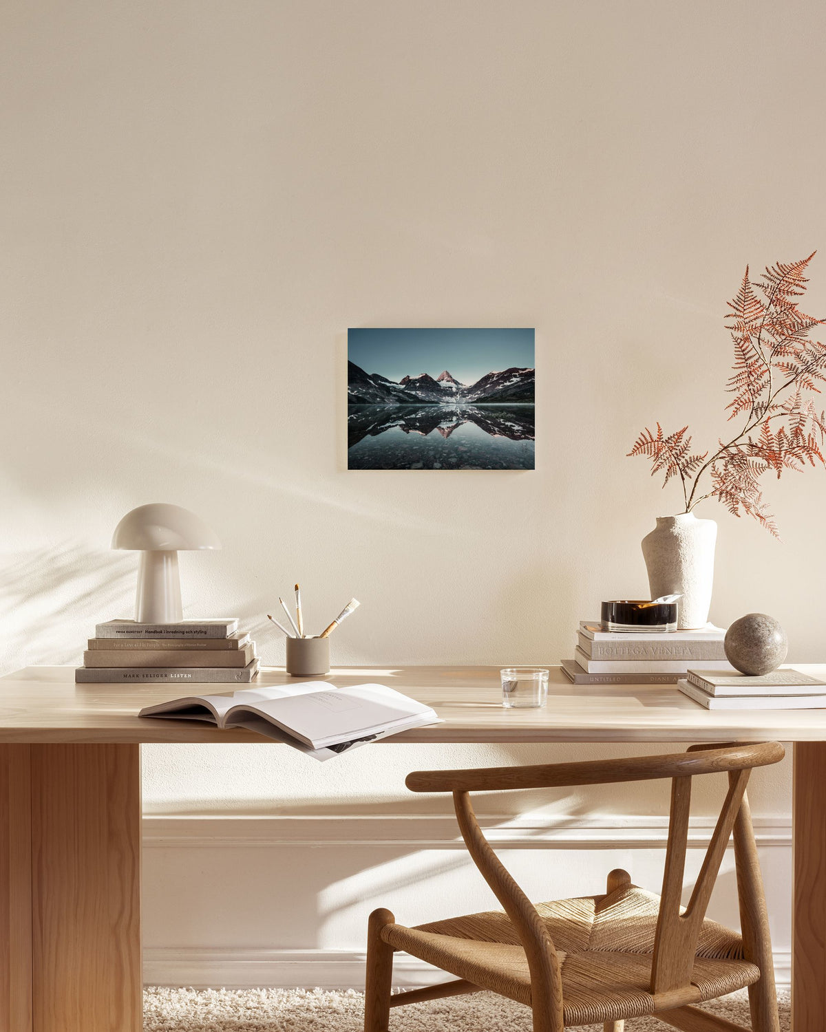 Mountain Reflection, Canvas print