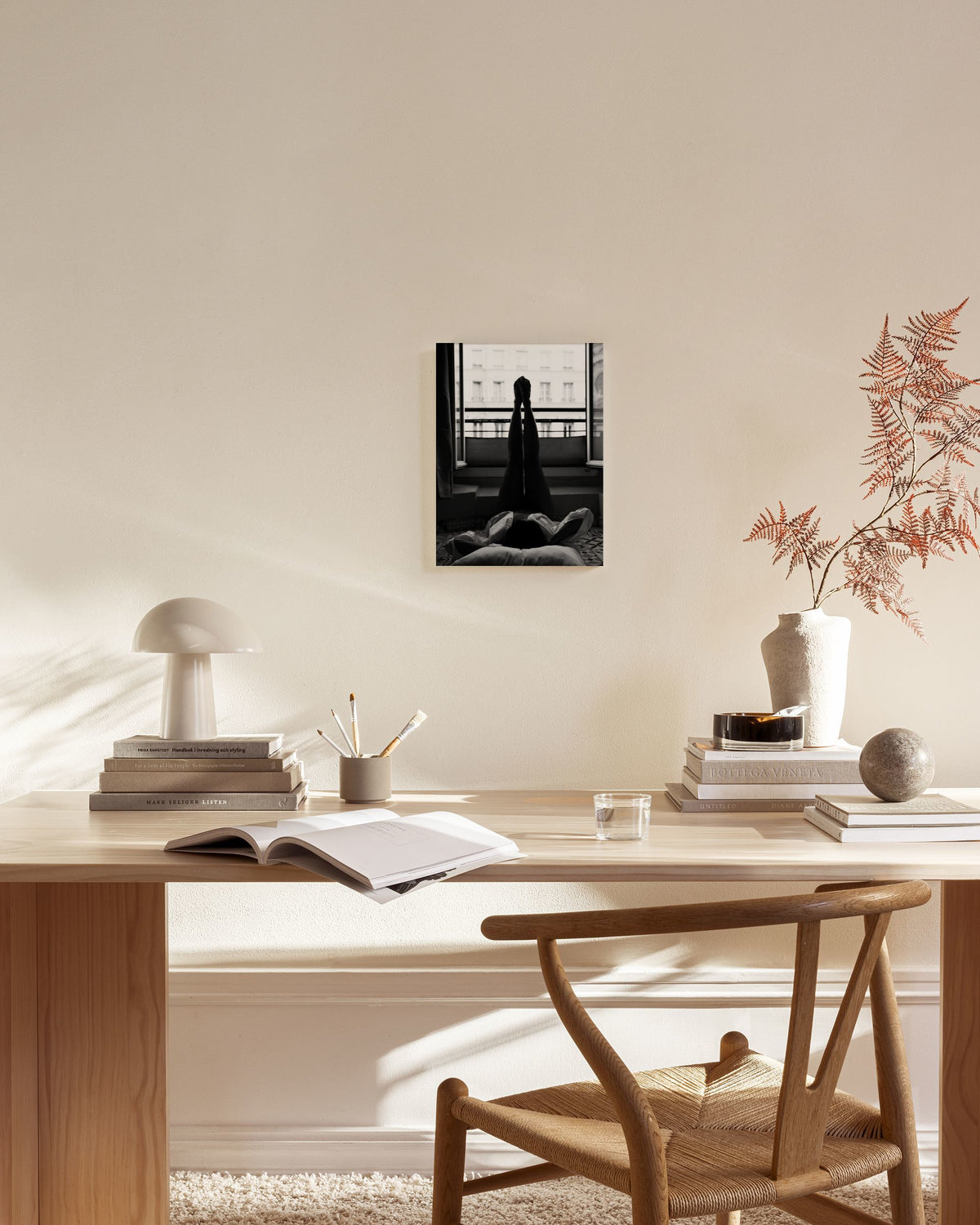 Paris Window Canvas print