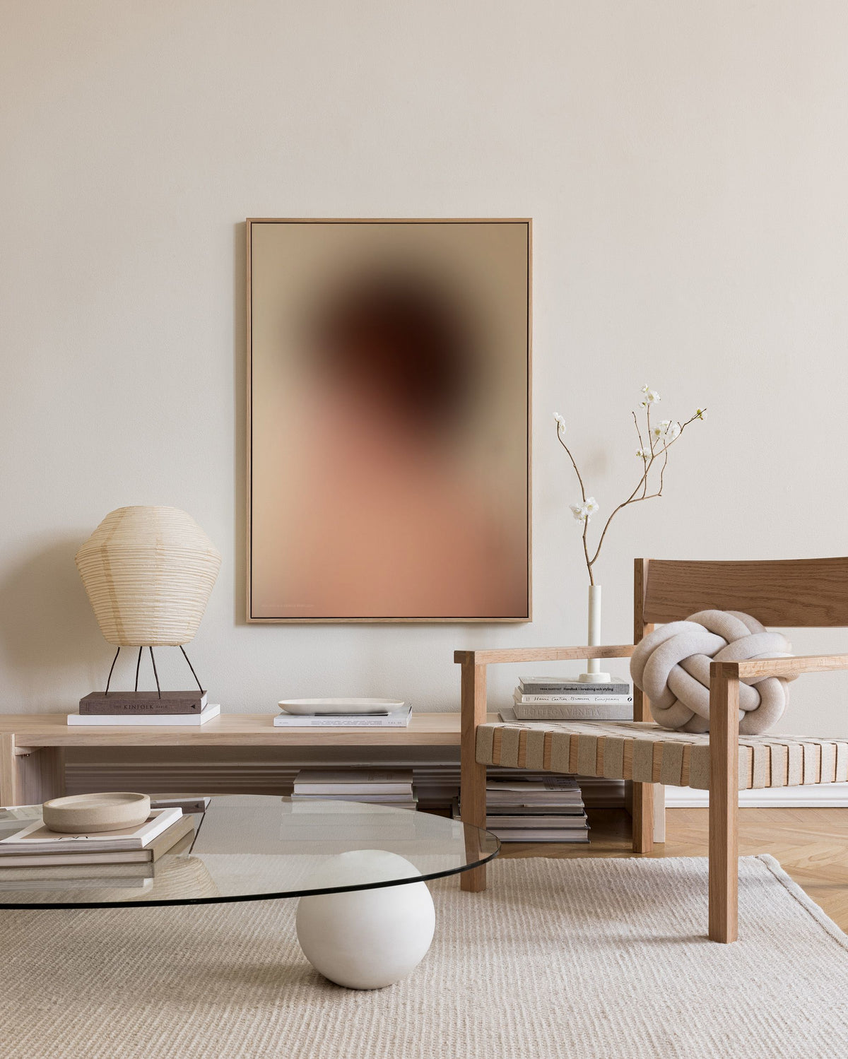 Mie & Him - Breathe Trust Heal Canvas print