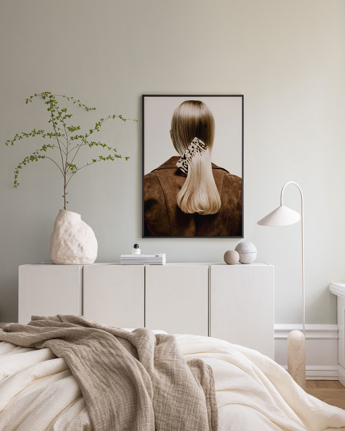 Still Back Canvas print