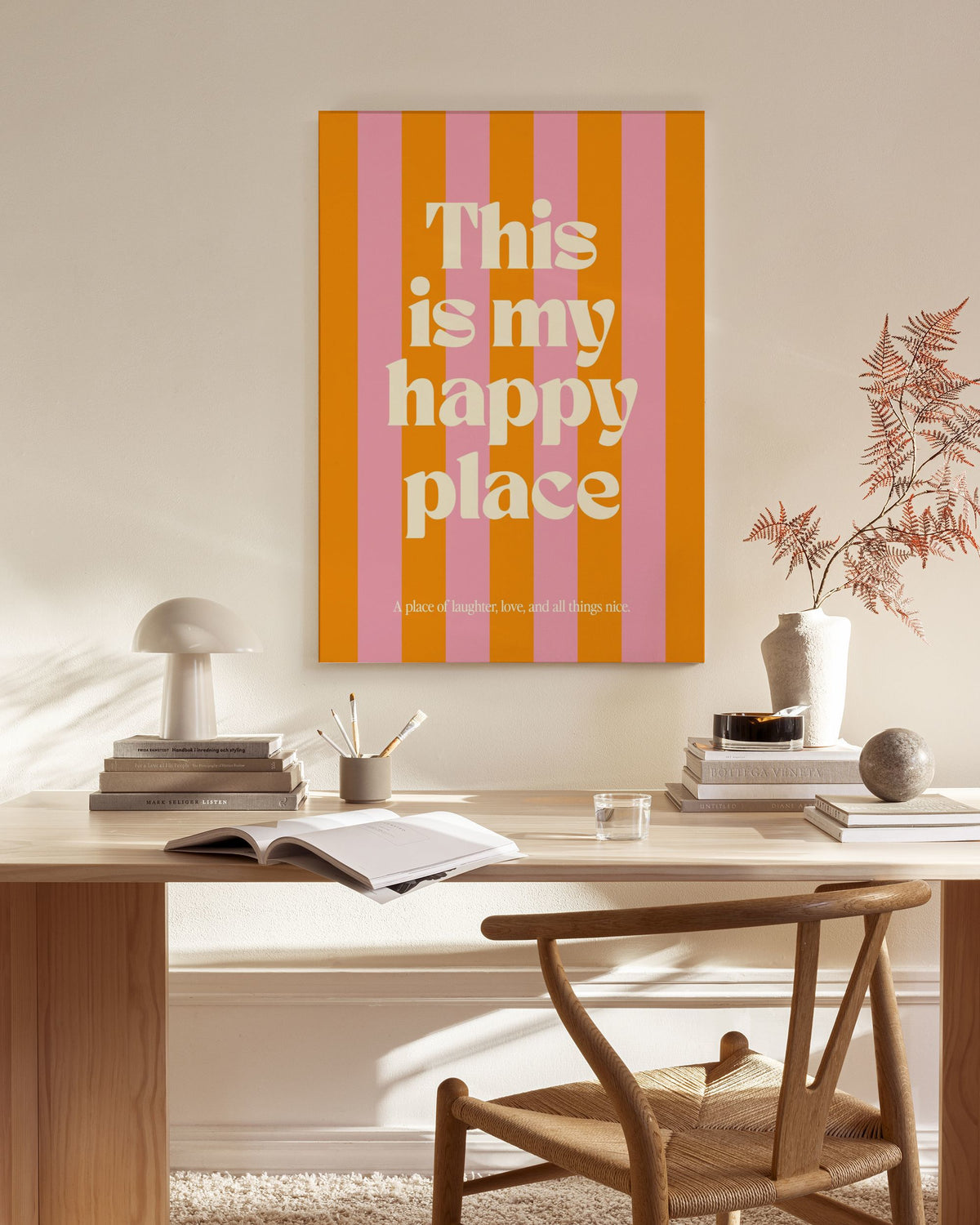 Happy Place Canvas print