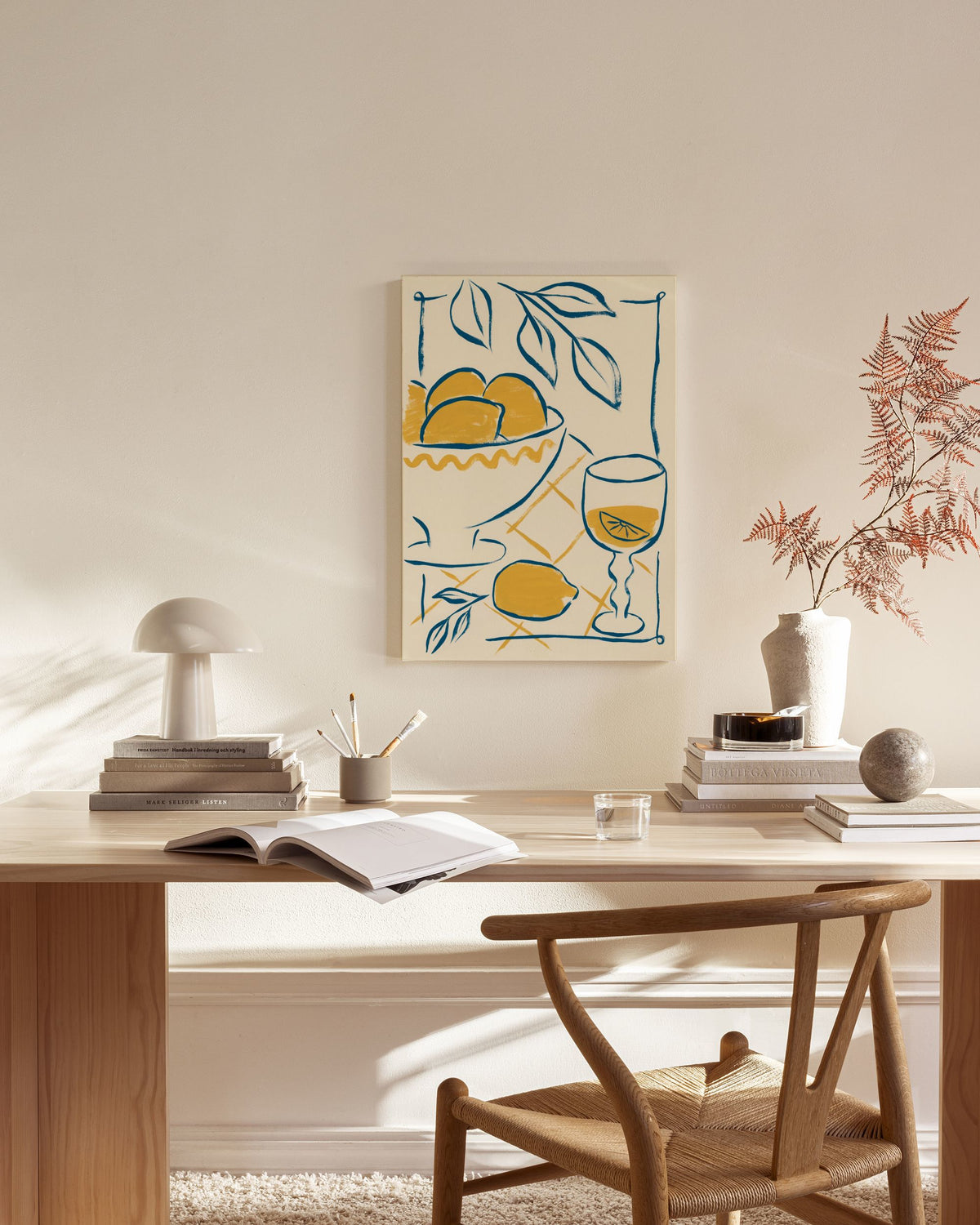 Refreshing Lemonade Canvas print