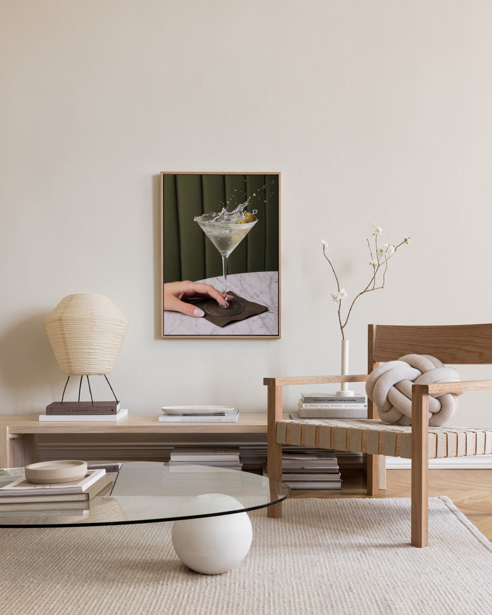 Shaken Not Stirred Canvas print