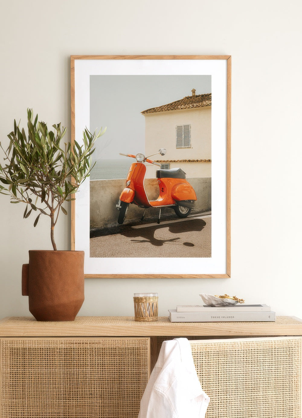 Italian Vespa Print