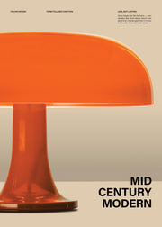 Mid-Century Mushroom Print