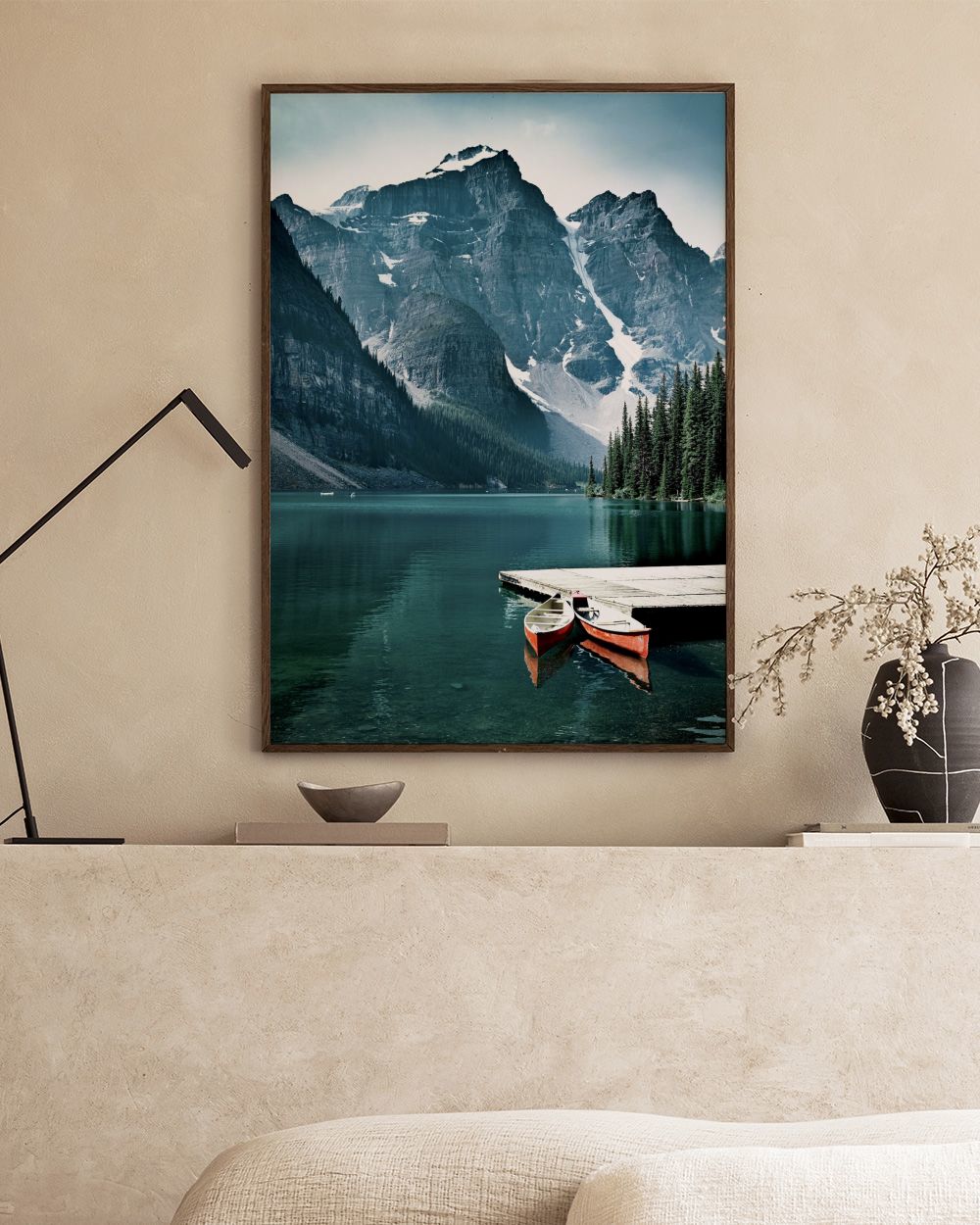 Two Canoes Print