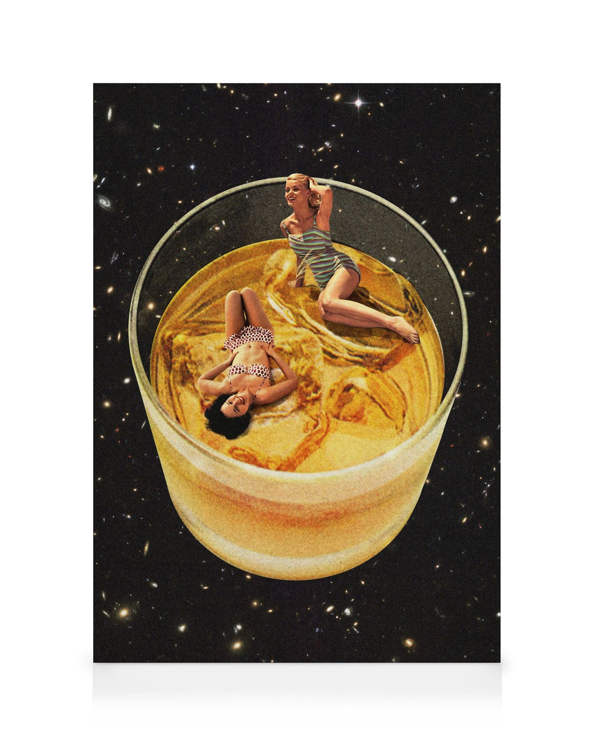 Whisky Besties Canvas print