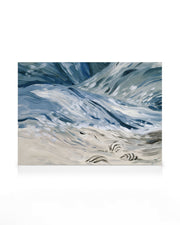 Wavy Beach Canvas print