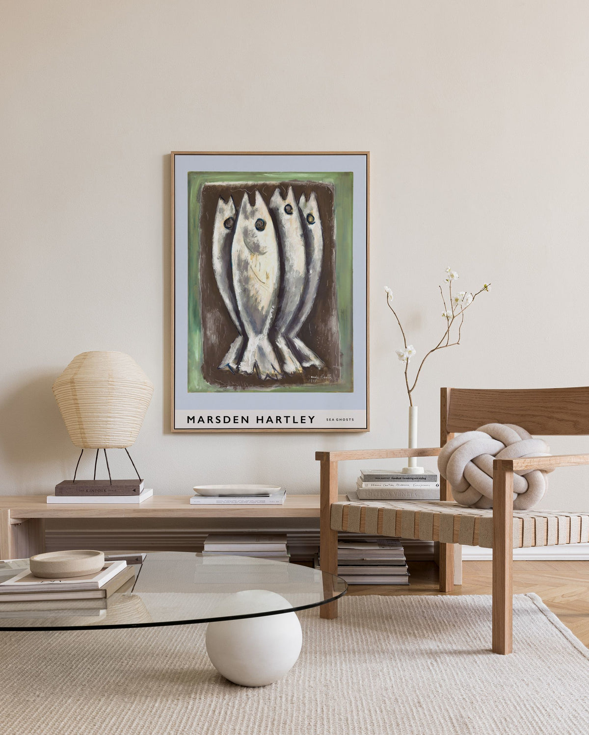 Marsden Hartley - Sea Ghosts Canvas print