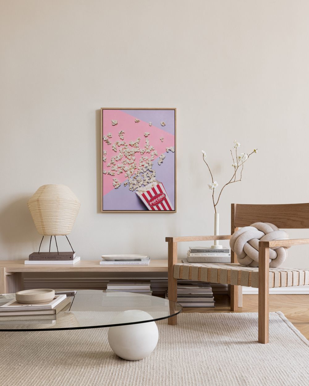Popcorn Canvas print