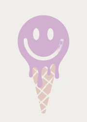 Purple Ice Cream Print