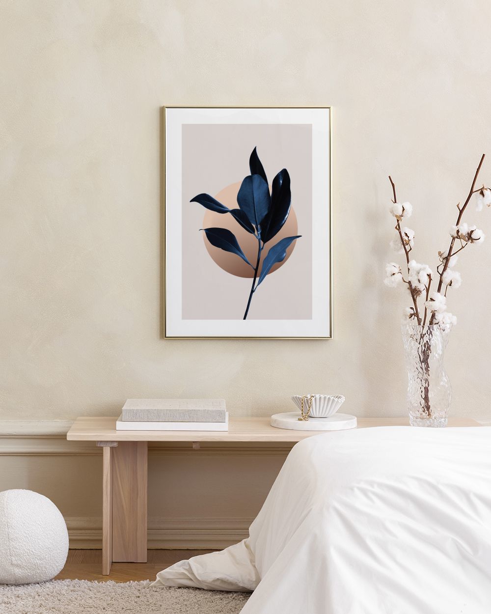 Blue Magnolia No2 Print