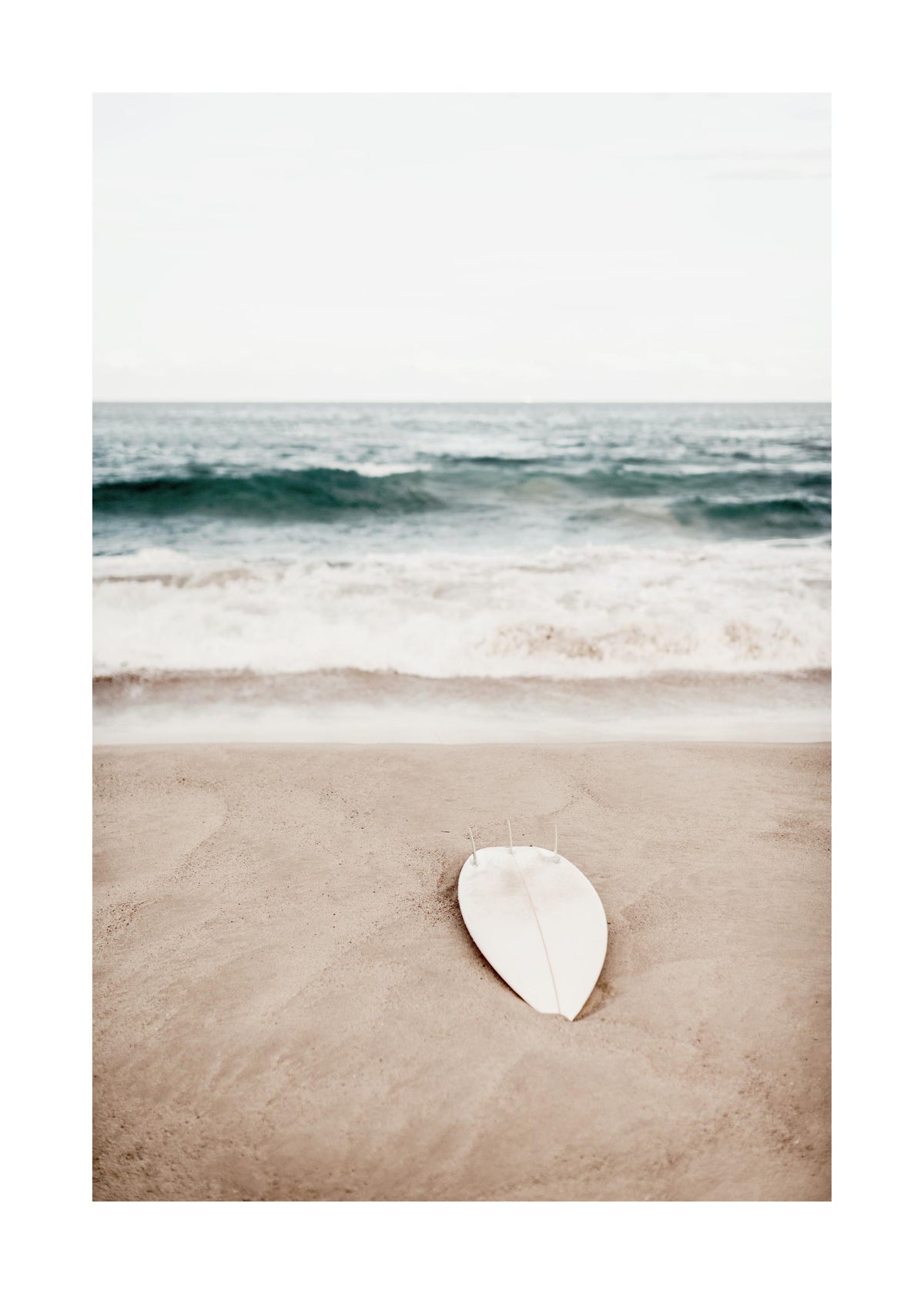 Surfing at Bondi Beach Print