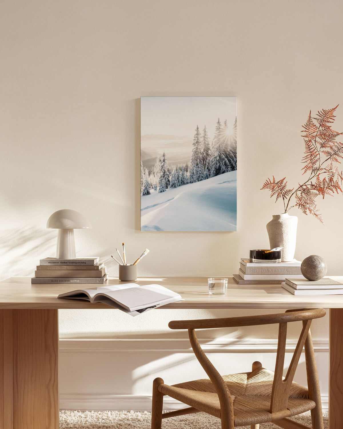 Winter Sunrise Canvas print